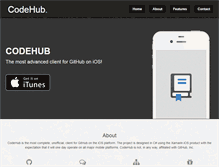 Tablet Screenshot of codehub-app.com